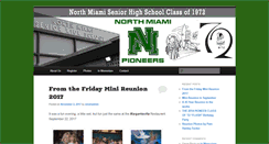 Desktop Screenshot of northmiamiseniorhigh1972.org